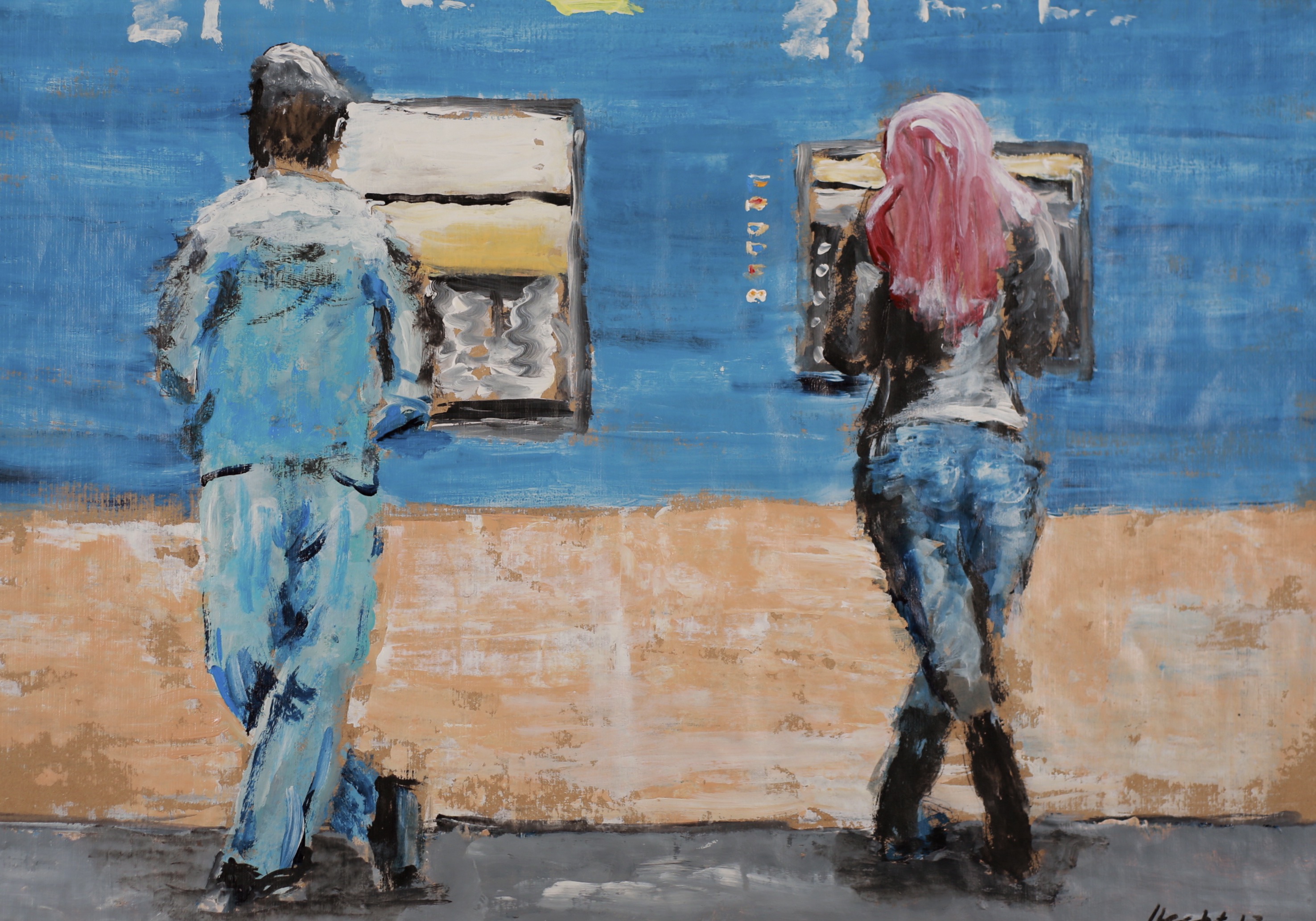 2013 am Geldautomaten